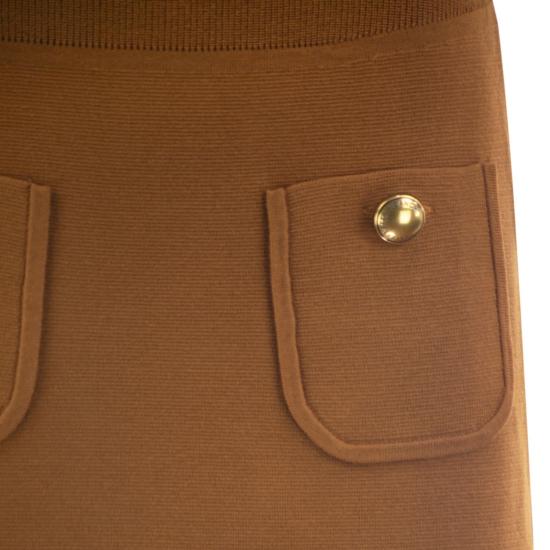 26FW 엘리자베타프랜치 미디 원피스 AM04S66E2 BROWN - ELISABETTA FRANCHI