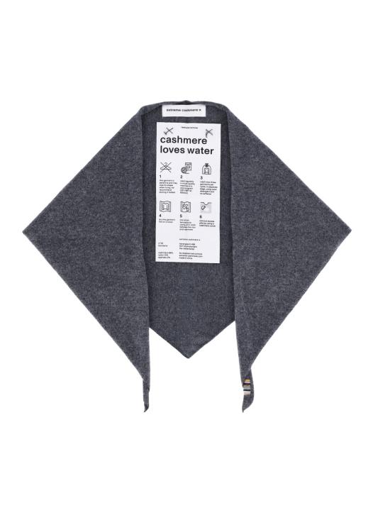 26FW 익스트림캐시미어 머플러/스카프 BANDANA FELT GREY - EXTREME CASHMERE