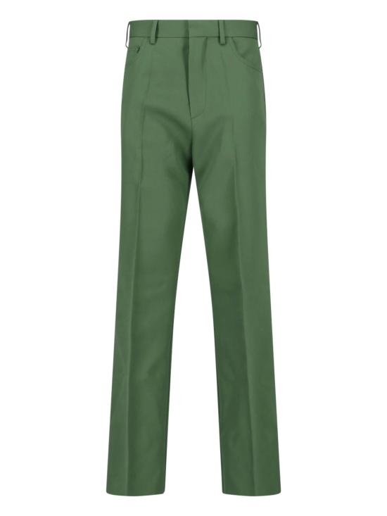 26FW 마르니 스트레이트 팬츠 PAMA0677A0 UTWA54 00V39 GREEN