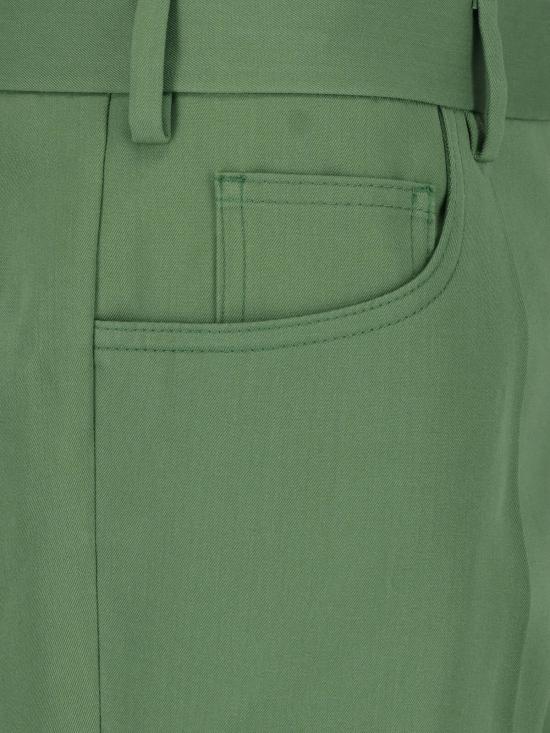 26FW 마르니 스트레이트 팬츠 PAMA0677A0 UTWA54 00V39 GREEN - MARNI