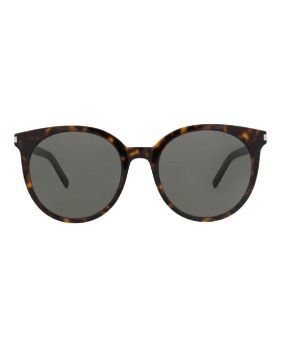  생로랑 라운드 아세테이트 선글라스 SL566KSLIM 30013797 002 20356 NS Brown
