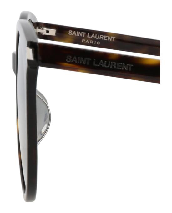  생로랑 라운드 아세테이트 선글라스 SL566KSLIM 30013797 002 20356 NS Brown - SAINT LAURENT