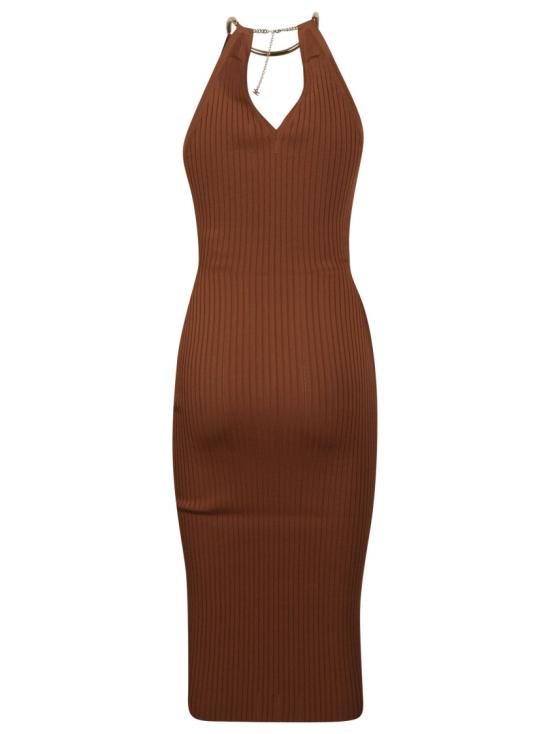 26SS 엘리자베타프랜치 원피스 AM16S61E2 Brown - ELISABETTA FRANCHI