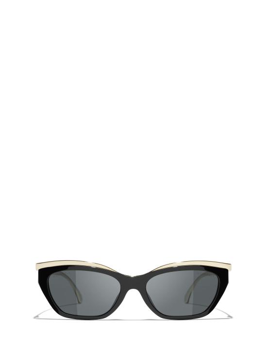 26FW 샤넬 선글라스 CH4299 1850S4 BLACK - CHANEL