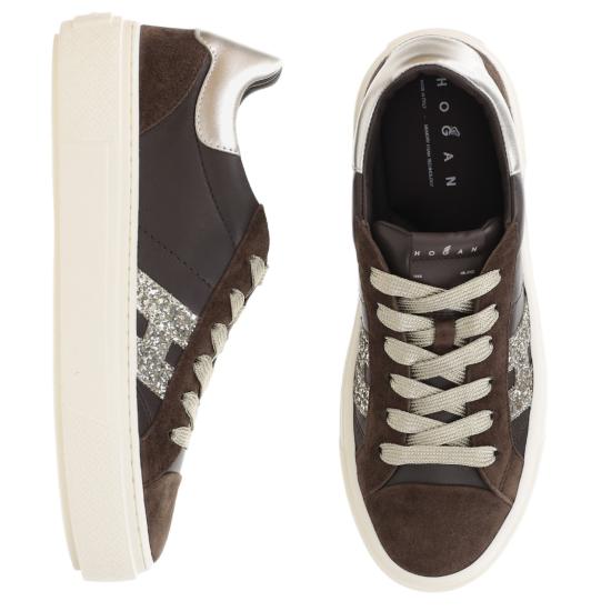 26FW 호간 크로스윈드 스니커즈 호간 HXW7050GB00VI10R2B Brown - HOGAN