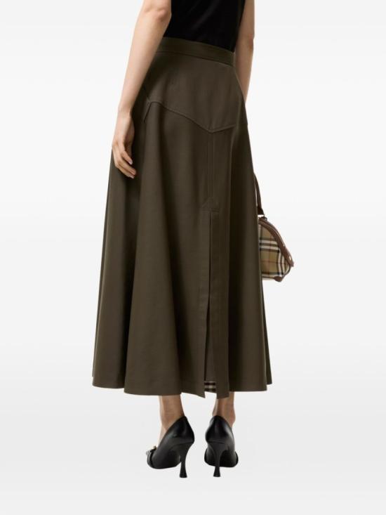 26FW 버버리 스커트 8128844A3041 Green - BURBERRY