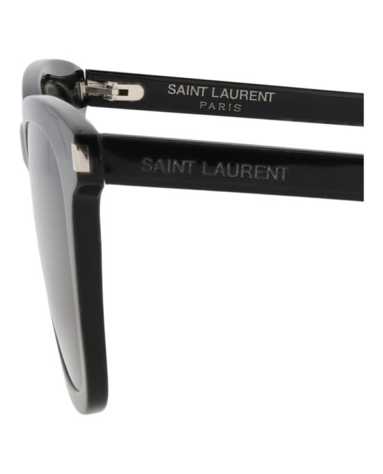  생로랑 블랙 프레임 렉탱귤러 선글라스 SL716SLIM 30015807 001 00344 NS Black - SAINT LAURENT