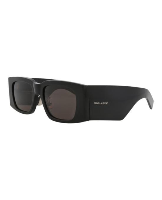  생로랑 아세테이트 렉탕글 선글라스 SL654F 30015087 001 00344 NS Black - SAINT LAURENT