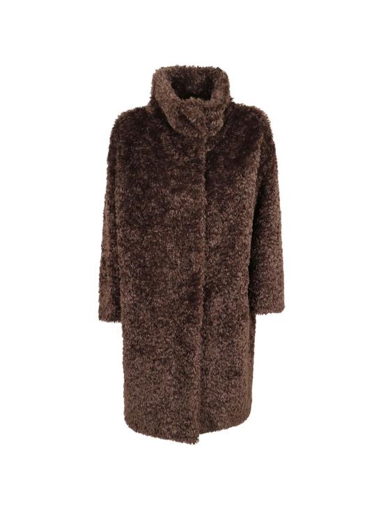 26FW 에르노 다이아고날 울 앤 나일론 울트라라이트 코트 GC000610D 124218810 BROWN