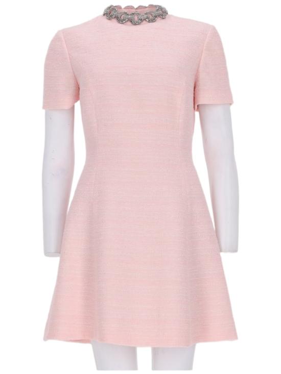  발렌티노 가라바니 원피스 9B3VAKH1A99 5FE Pink
