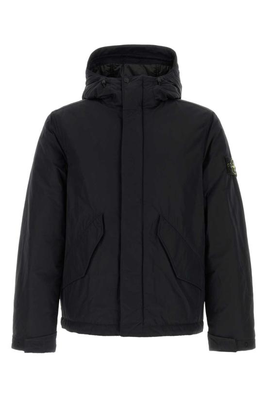 26FW 스톤 아일랜드 마이크로 트윌 패딩 후드 자켓 안티 드롭 마이크로 트윌 패딩 후드 자켓 안티 드롭 L2S15 4100010 S0A26 V0029