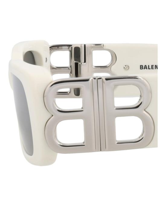  발렌시아가 선글라스 BB0096S 30008871 020 10311 NS White - BALENCIAGA