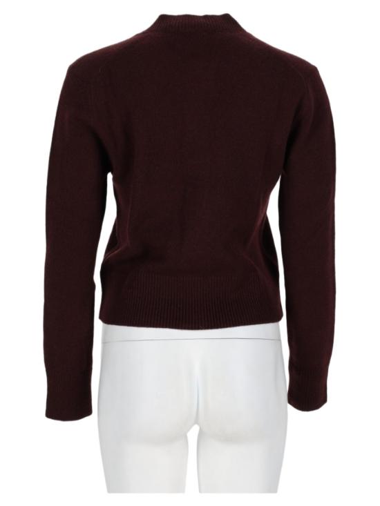 26FW 메종키츠네 베이비 폭스 램스울 피티드 가디건 PW00506KT1006 0553 Brown - MAISON KITSUNE