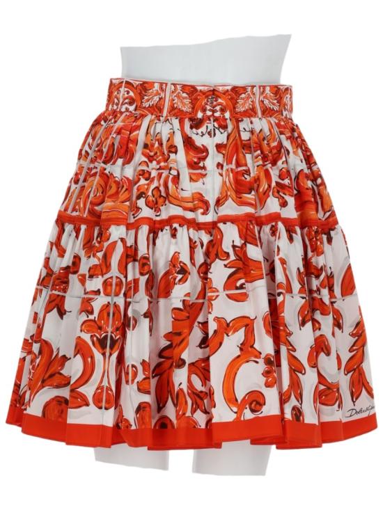  돌체앤가바나 스커트 F4CB1T GDDRLS9000 Orange - DOLCE & GABBANA