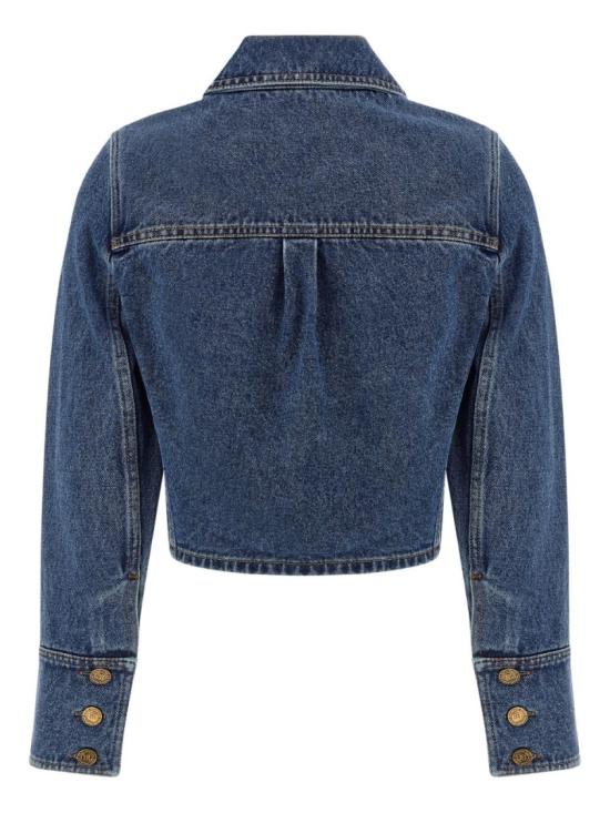 26SS 발망 데님 GF1TC215DG08 6EX Blue - BALMAIN