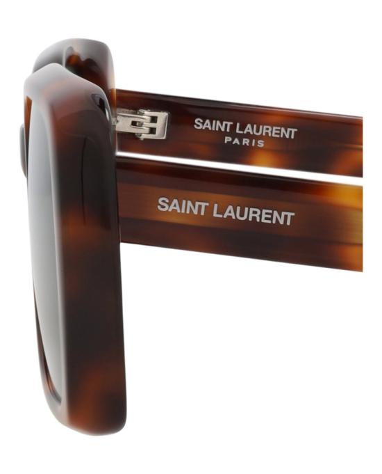  생로랑 아세테이트 스퀘어 선글라스 SL497 30011872 002 20357 NS Brown - SAINT LAURENT