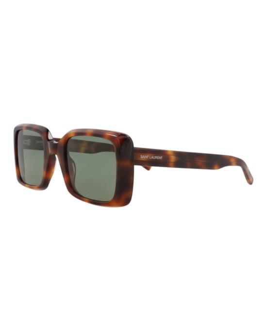  생로랑 아세테이트 스퀘어 선글라스 SL497 30011872 002 20357 NS Brown - SAINT LAURENT