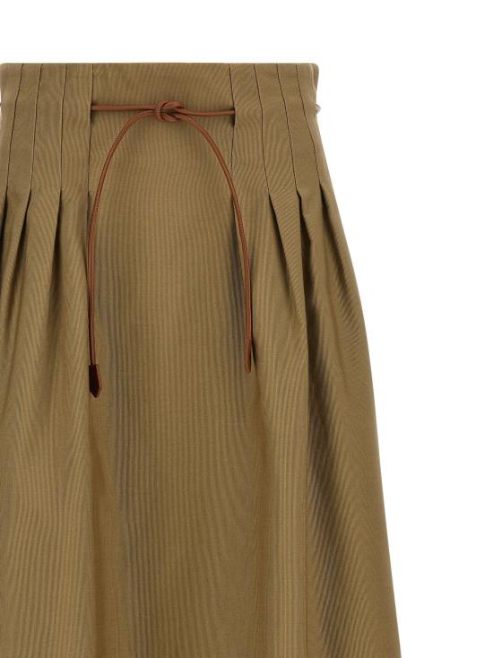  막스마라 스커트 LD2621106051600002 KHAKI - MAX MARA