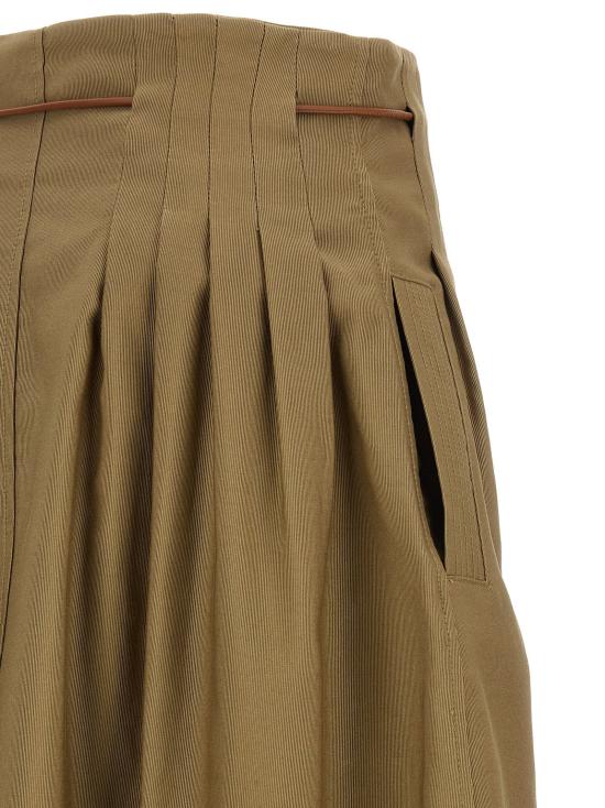  막스마라 스커트 LD2621106051600002 KHAKI - MAX MARA