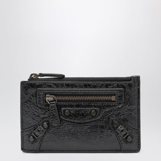 26FW 발렌시아가 르 시티 롱 코인 앤 카드 홀더 8106072ABFY Black
