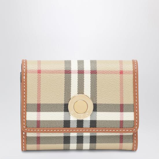 26FW 버버리 스몰 체크 폴딩 지갑 8109800154367 Multicolor
