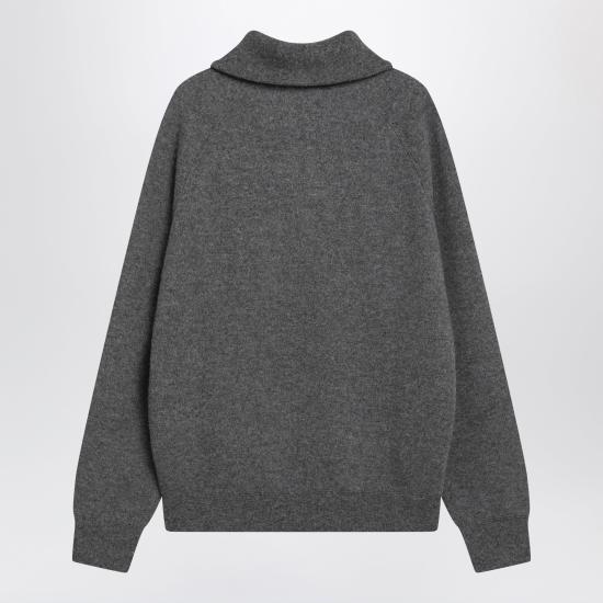 26FW 프라다 폴로 티셔츠 UMF398OOO6242 Grey - PRADA