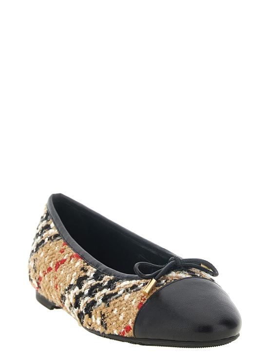 26FW 버버리 플랫 슈즈 8132346SANDIPCHECK Multicolor - BURBERRY