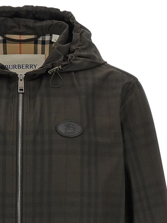 26FW 버버리 자켓 8127541SANDIPCHECK Green - BURBERRY