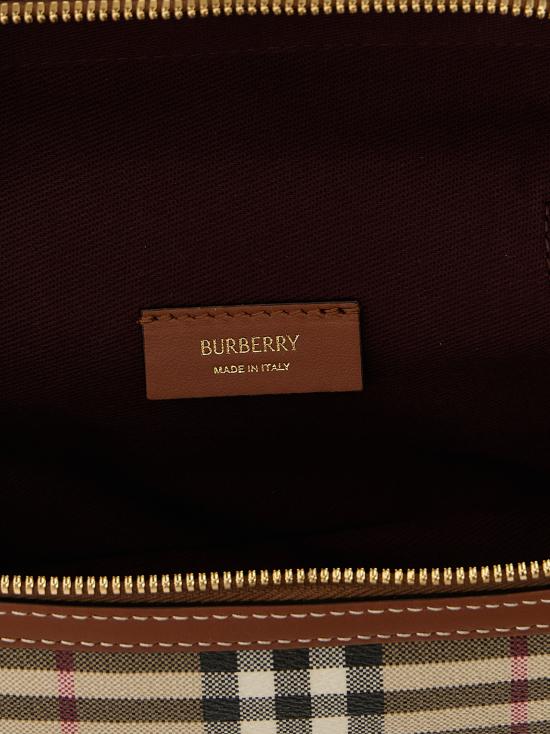 26FW 버버리 미니 체크 바니티 백 8128009ARCHIVEBEIGE - BURBERRY