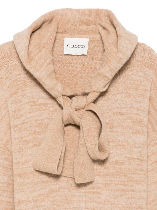 26FW 클로즈드 후드 티셔츠 C96922 96Z55244 BEIGE - CLOSED