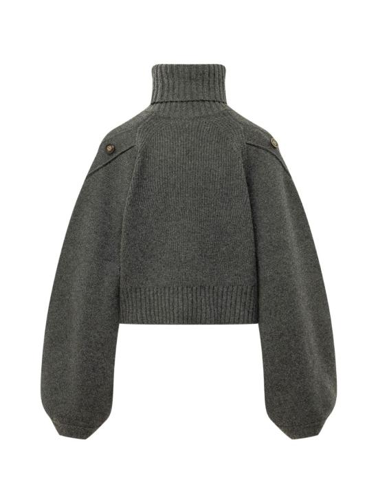 26FW 짐머만 스웨터 9551TF 261GRP GREY - ZIMMERMANN