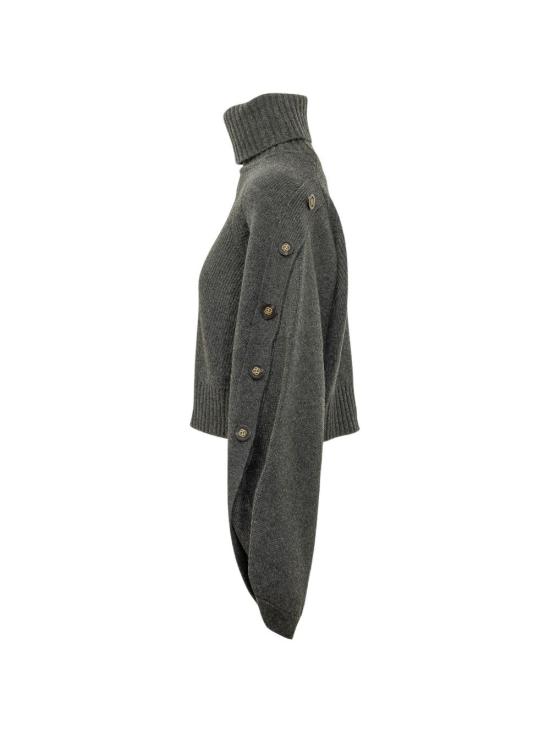 26FW 짐머만 스웨터 9551TF 261GRP GREY - ZIMMERMANN
