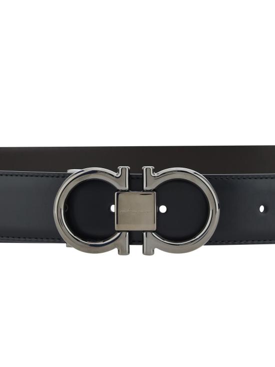  살바토레 페라가모 벨트 페라가모 간치니  블랙 - SALVATORE FERRAGAMO