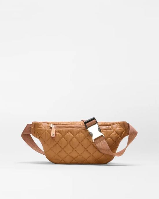  엠지 월리스 벨트백 Mz Wallace Small Metro Sling Cognac - MZ WALLACE