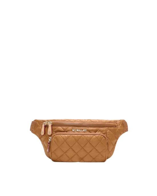  엠지 월리스 벨트백 Mz Wallace Small Metro Sling Cognac