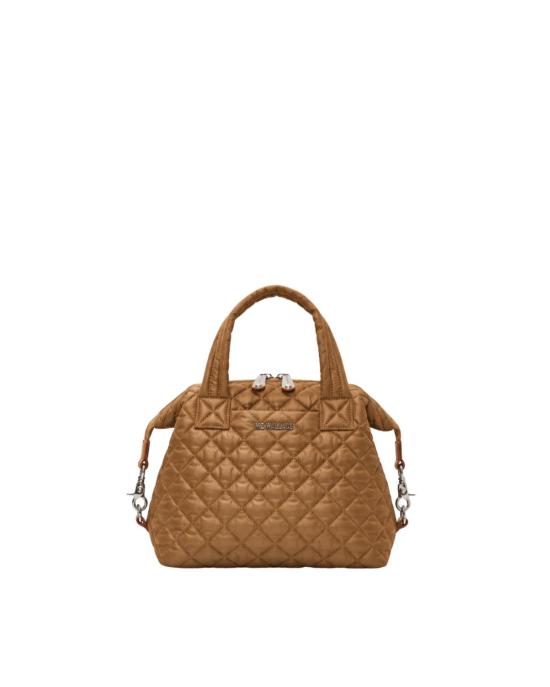 엠지 월리스 토트백 Mz Wallace Small Sutton Deluxe Bag Cognac