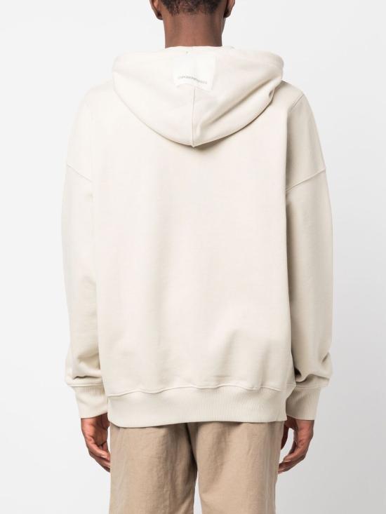 엠포리오 아르마니 후드 티셔츠 3R1M6I1JSFZ0136 BEIGE - EMPORIO ARMANI