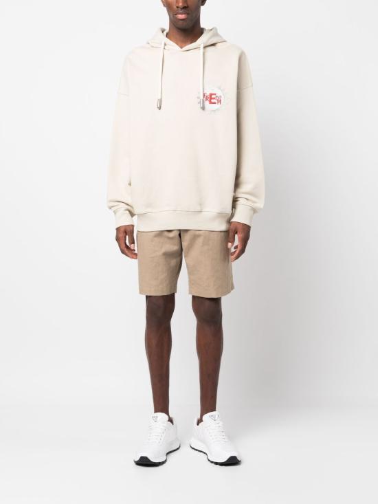  엠포리오 아르마니 후드 티셔츠 3R1M6I1JSFZ0136 BEIGE - EMPORIO ARMANI