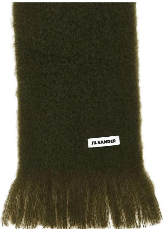 26FW 질샌더 머플러/스카프 J02TE0113 J40041 312 THYME GREEN DOM - JIL SANDER