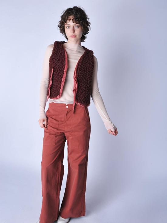  술라 클로딩 LTD 반팔 티셔츠 Sula Clothing Ltd. 튤 슬래시넥 티셔츠 - SULA CLOTHING LTD.
