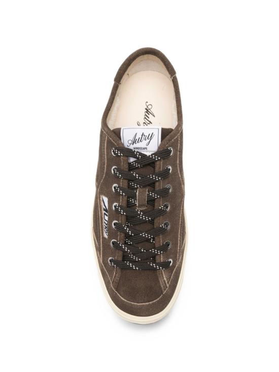 26FW 오트리 WINDSCAPE 로우 스니커즈 캔버스 SCLM KQ02 BROWN - AUTRY