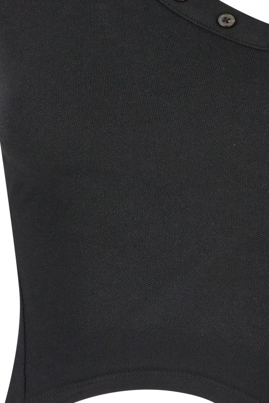 26FW 비비안웨스트우드 폴로 티셔츠 1H010007J00AU N401 BLACK - VIVIENNE WESTWOOD