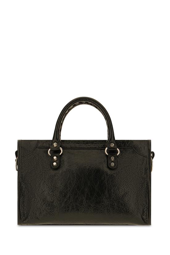 26FW 발렌시아가 르 시티 백 스몰 8657622ACLR 1000 BLACK - BALENCIAGA