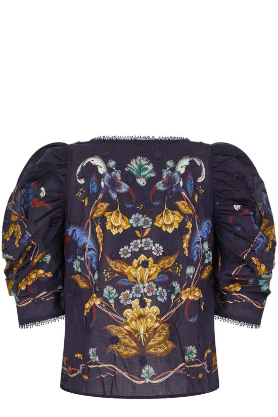26FW 팜 리오 의류 368930 26051 GOLDEN NATURE NAVY BLUE - FARM RIO