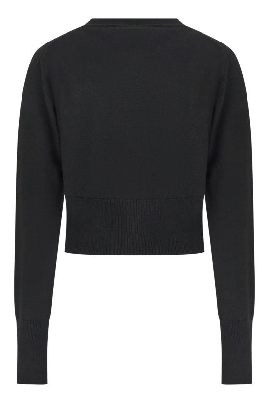 26FW 비비안웨스트우드 베아 크롭드 가디건 1803002UY005E N401 BLACK - VIVIENNE WESTWOOD
