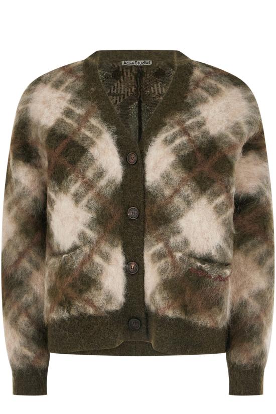 26FW 아크네 스튜디오 스웨터 A60683 CTH OLIVE GREEN MULTI