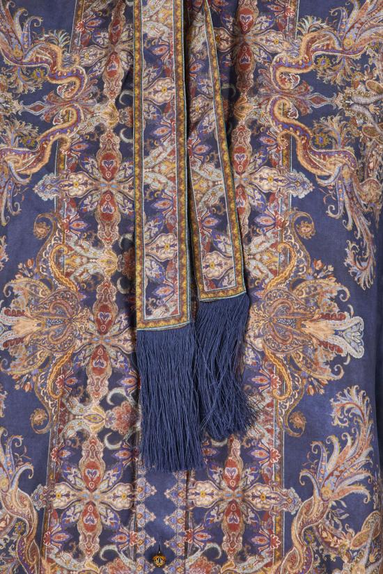 26FW 짐머만 블라우스 9676TF261 NAP NAVY PAISLEY - ZIMMERMANN