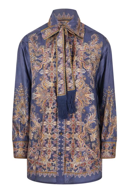 26FW 짐머만 블라우스 9676TF261 NAP NAVY PAISLEY