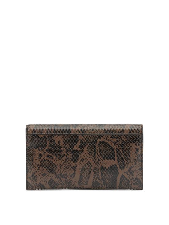 26FW 핑코 클러치/파우치 106725A3E5M16Q Brown - PINKO