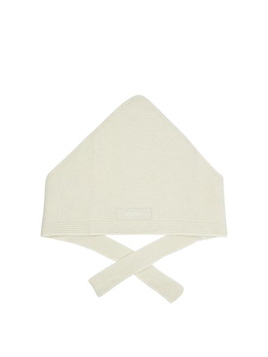 26FW 자크뮈스 르 샤를 그로 그레인 숄 ACU00669AK00227OFF WHITE